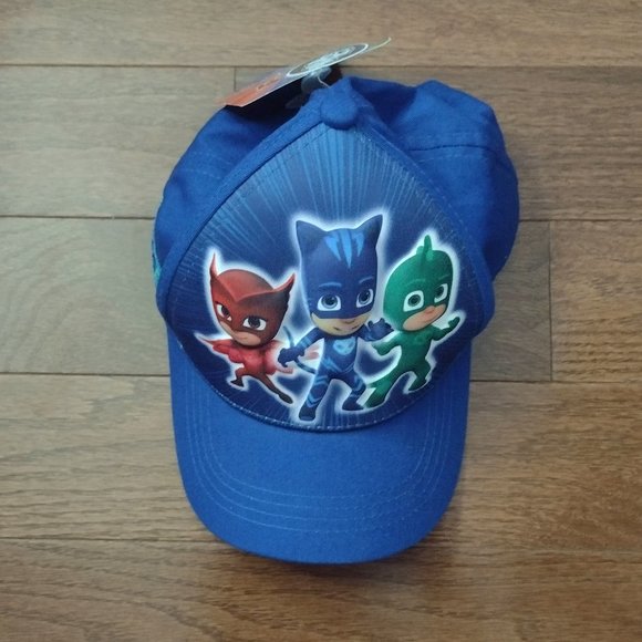 NWT PJ Masks Baseball Cap Hat 3D Girls Boys Toddler Kids - Picture 1 of 2